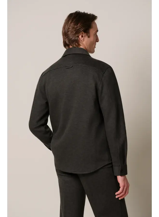 Overshirt Donkerbruin Knitted PPXF30001D