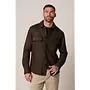 Overshirt Donkergroen Knitted PPXF30001C