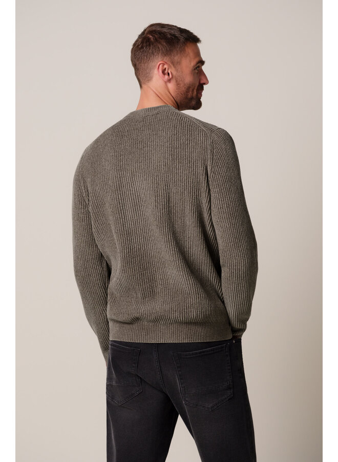 Crewneck Bruin chenille PPXJ30034B