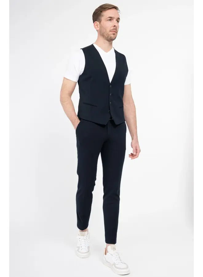 Gilet Modern Fit 202641 DiWesley-690 Donkerblauw