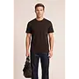 T-Shirt Luca Liquid Cotton 625078 col 80 Donkerbruin