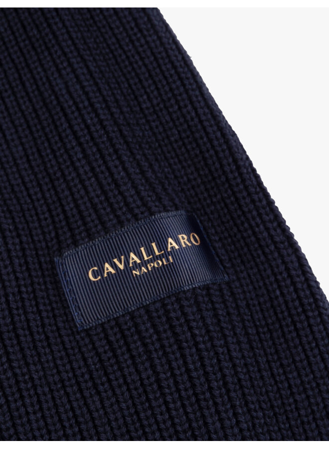 Giono Half Zip Trui 118265054-699000 Donkerblauw