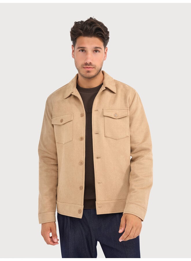 Shirt-Jacket MILANOW25-M42 Sand