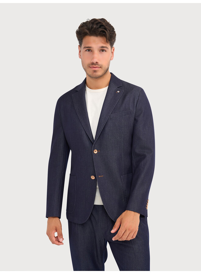 Colbert / Kostuum Jersey Travel 24/7 Knitted JBIW26-M6 Denim