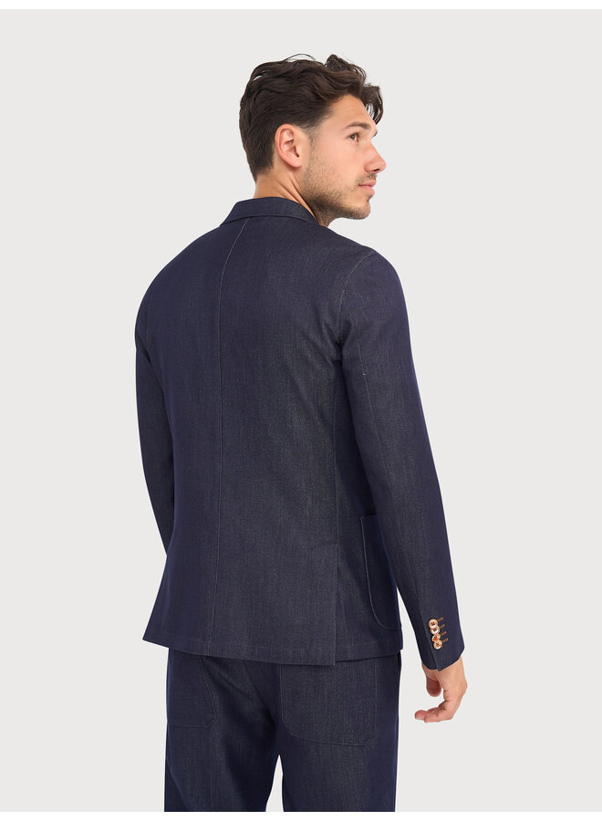 Colbert / Kostuum Jersey Travel 24/7 Knitted JBIW26-M6 Denim