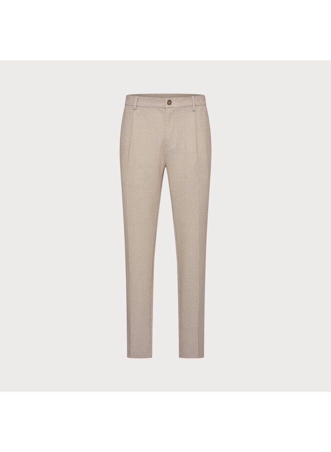 Chino pied-de-poule StevenW26-M3 Sand