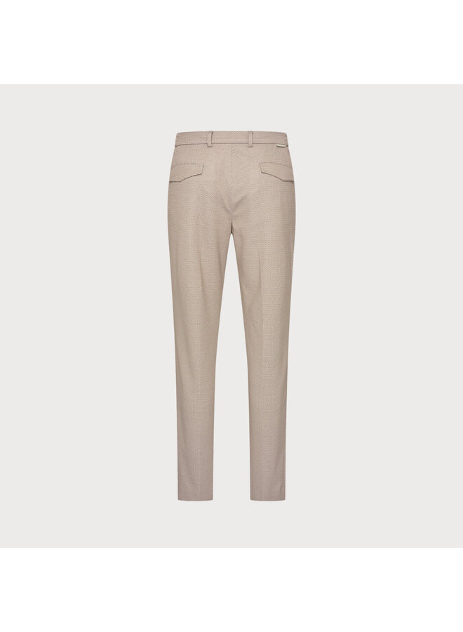 Chino pied-de-poule StevenW26-M3 Sand