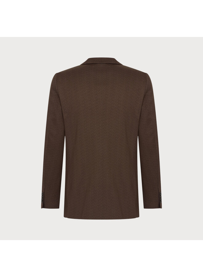 Colbert / Kostuum Jersey Travel 24/7 Knitted JBIW26-M16 Brown