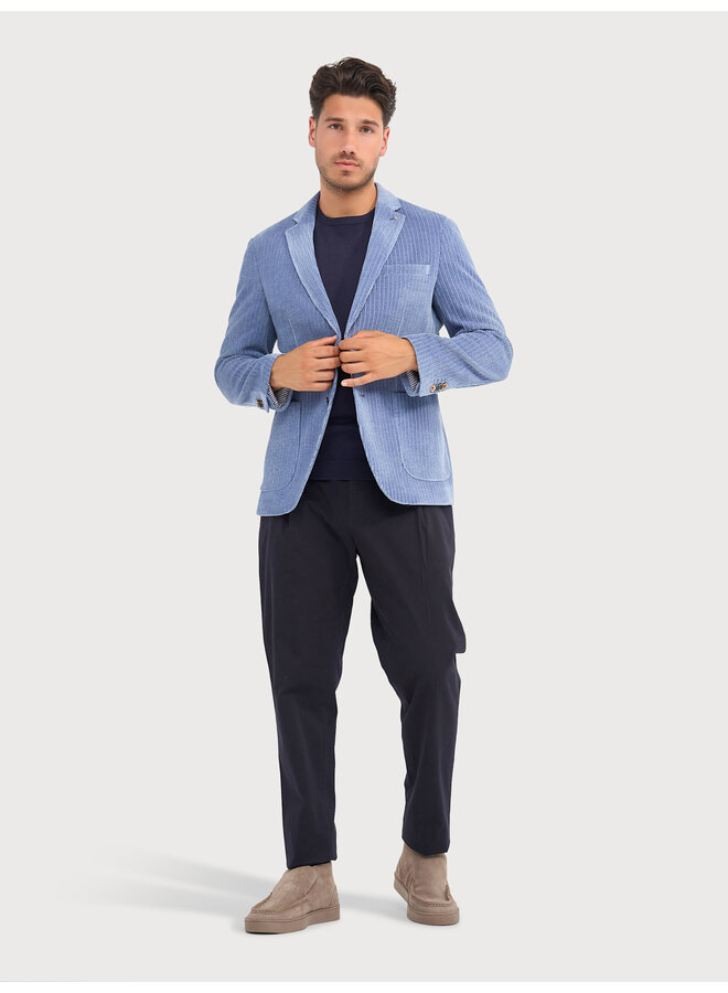 Colbert Rib JBIW26-M14 Blauw