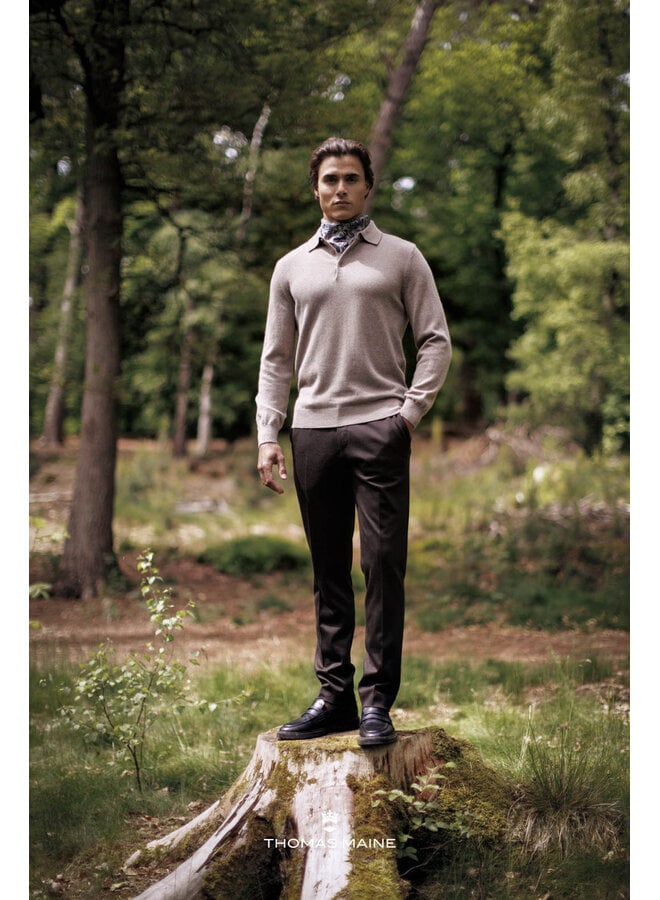 Pullover 6283TM120 col 83 Taupe Melange