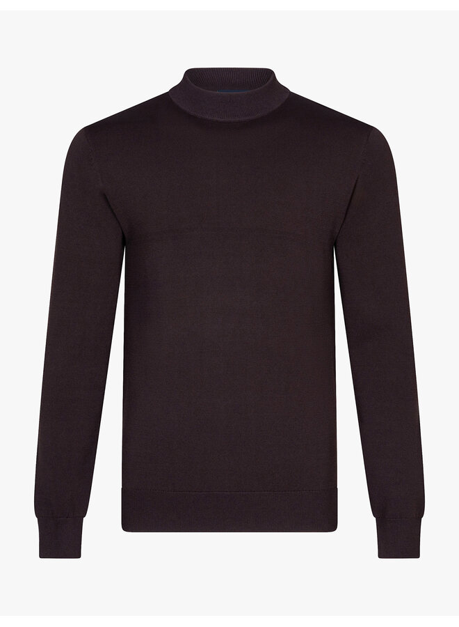 Milacio Turtle Neck Trui 118265005-898000 Donkerbruin