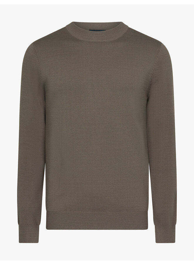 Milacio Turtle Neck Trui 118265005-880000 Donker Taupe