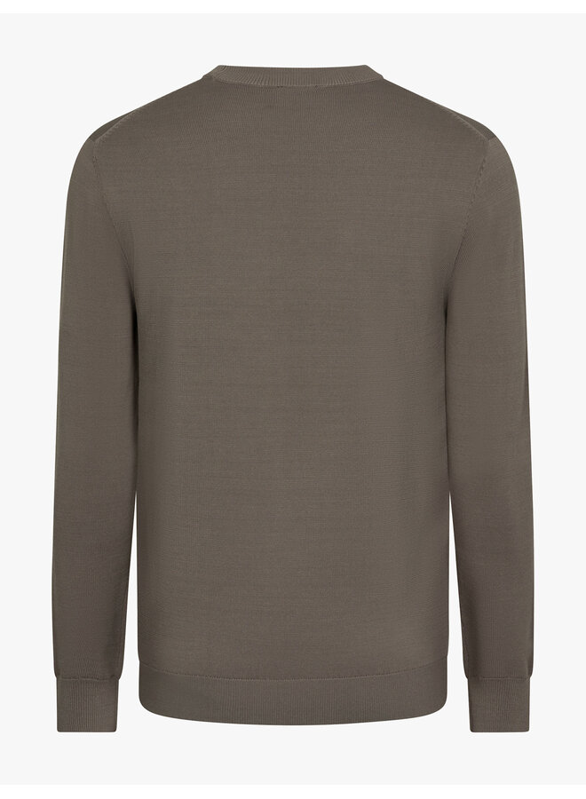 Milacio Turtle Neck Trui 118265005-880000 Donker Taupe