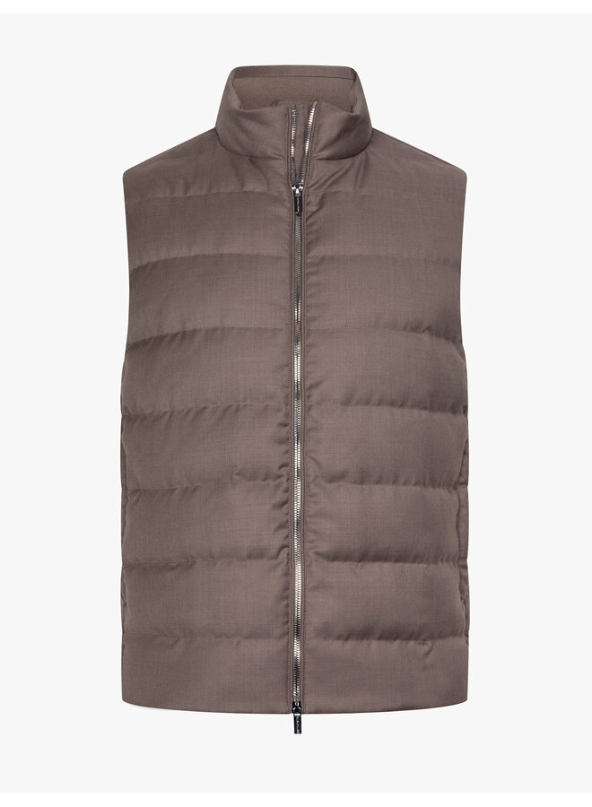 Toligio Bodywarmer 112265052-880006 Dark Taupe melange
