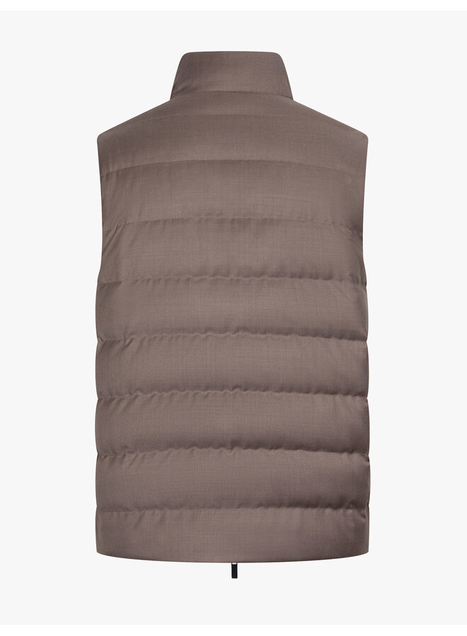 Toligio Bodywarmer 112265052-880006 Dark Taupe melange