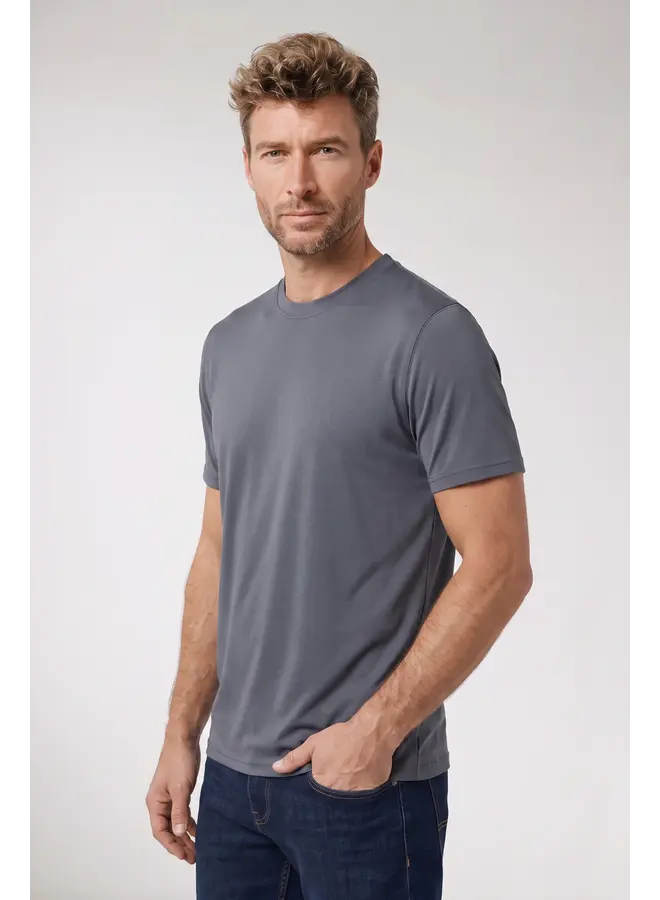 T-Shirt Luca Liquid Cotton 625078 col 62 Middenblauw