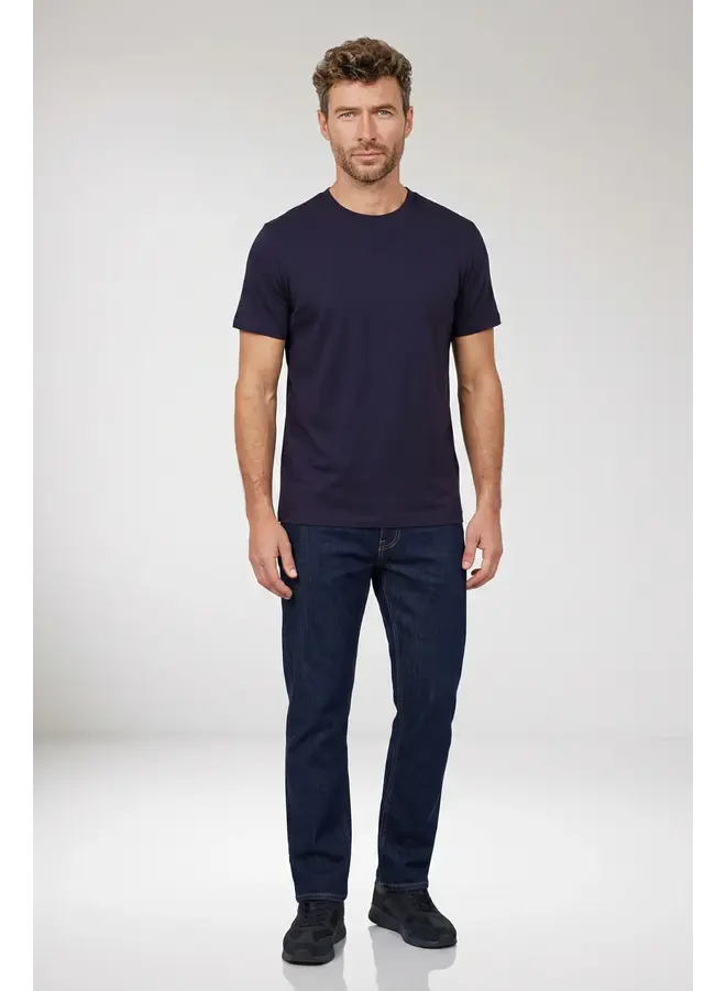 T-Shirt Luca Liquid Cotton 625078 col 64 Donkerblauw
