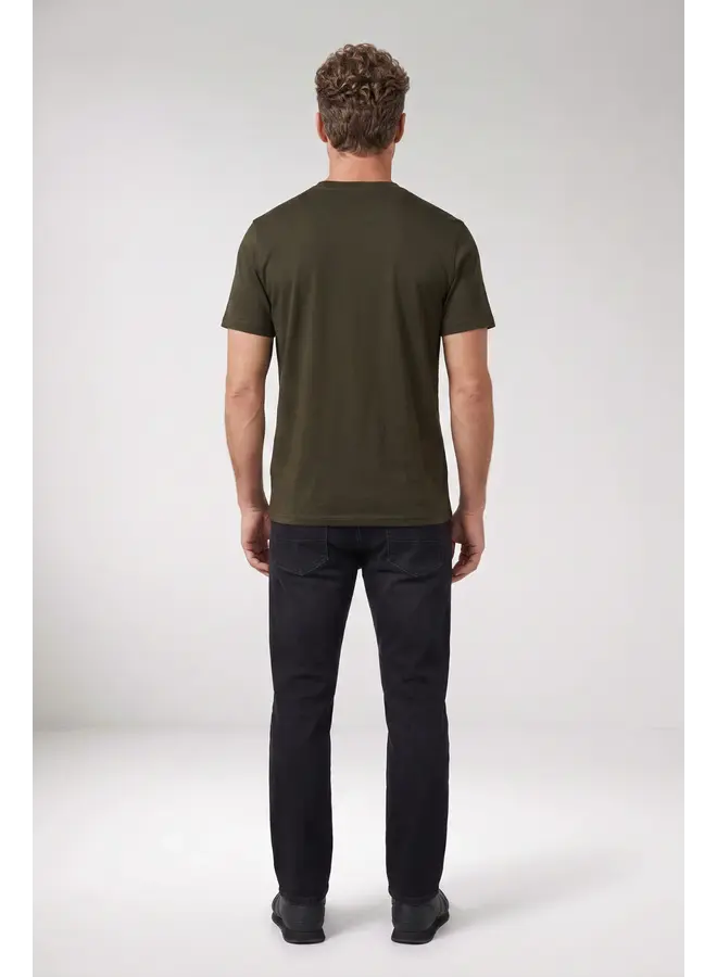 T-Shirt Luca Liquid Cotton 625078 col 70 Donkergroen
