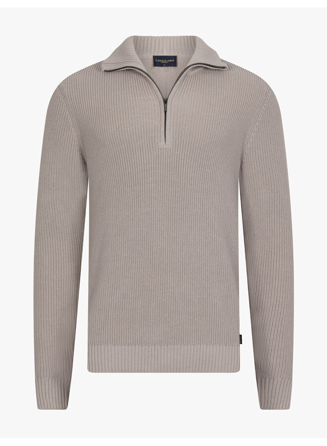 Giono Half Zip Trui 118265054-810000 Zand