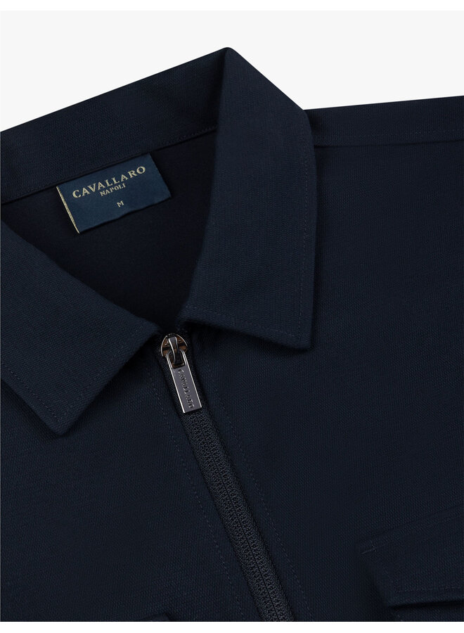 Zeradino Overshirt 123265013-699000 Donkerblauw