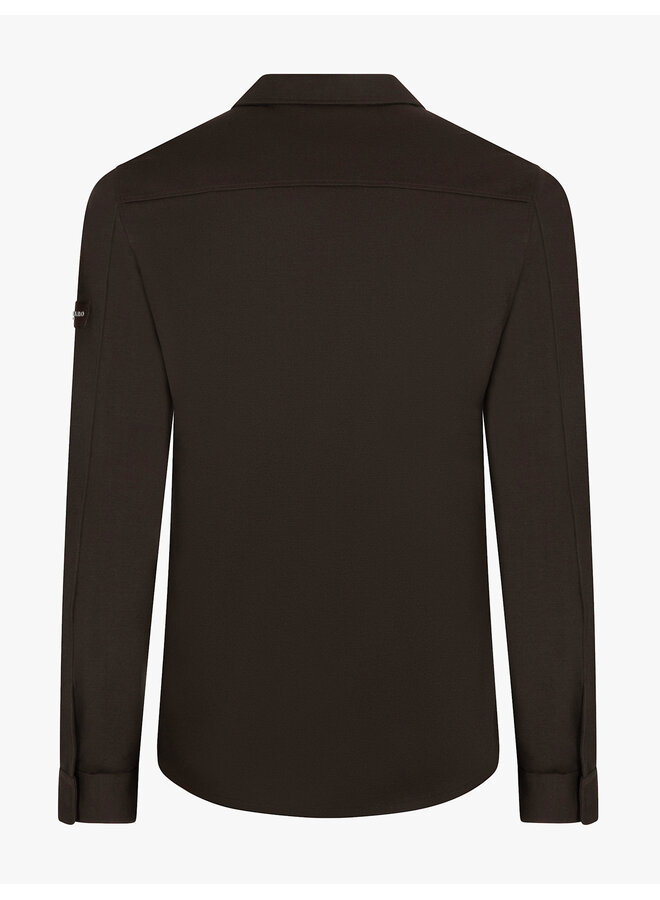 Zeradino Overshirt 123265013-898000 Donkerbruin