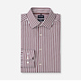 Overhemd Streep Bordeaux Rood Modern Fit Luxor 1288 24 37