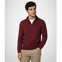 Zip Mock Trui Katoen-Kasjmier MM262.1204.01 Burgundy