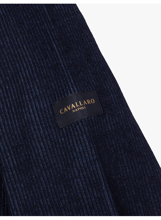 Romano Full Zip Cardigan 119265024-699000 Donkerblauw