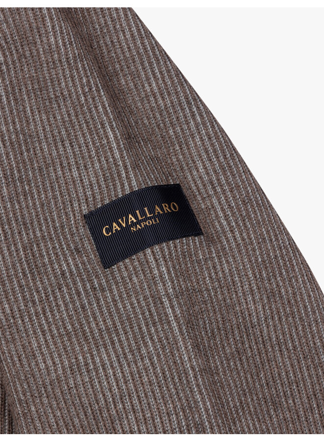Romano Full Zip Cardigan 119265024-840000 Taupe