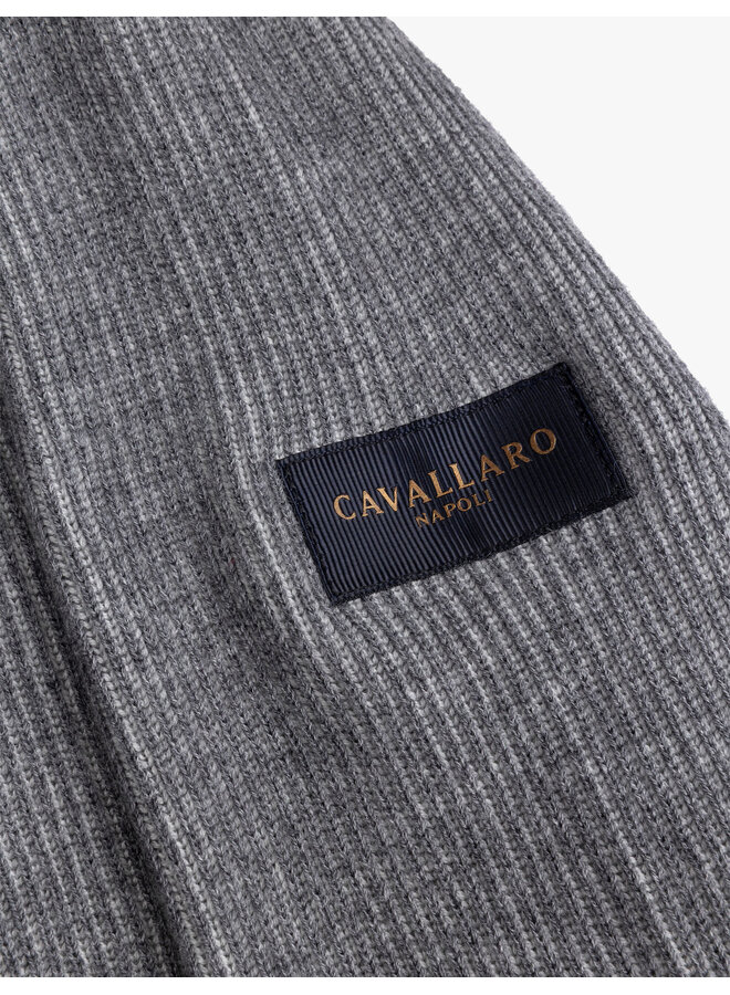 Romano Half Zip Pullover 118265019-950006 Mid Grey Melange