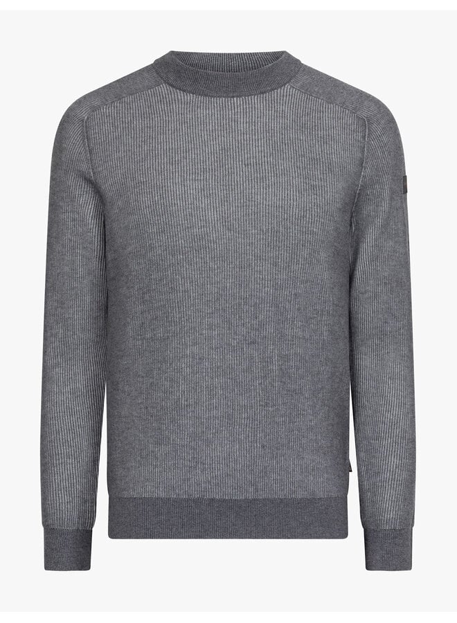 Romano Turtle Neck Pullover 118265026-950006 Mid Grey Melange