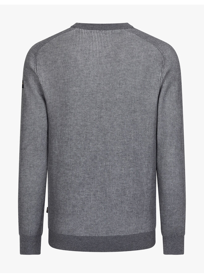Romano Turtle Neck Pullover 118265026-950006 Mid Grey Melange