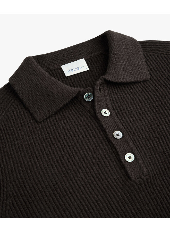 Polo Heavy wol Donkerbruin PPXJ30060D