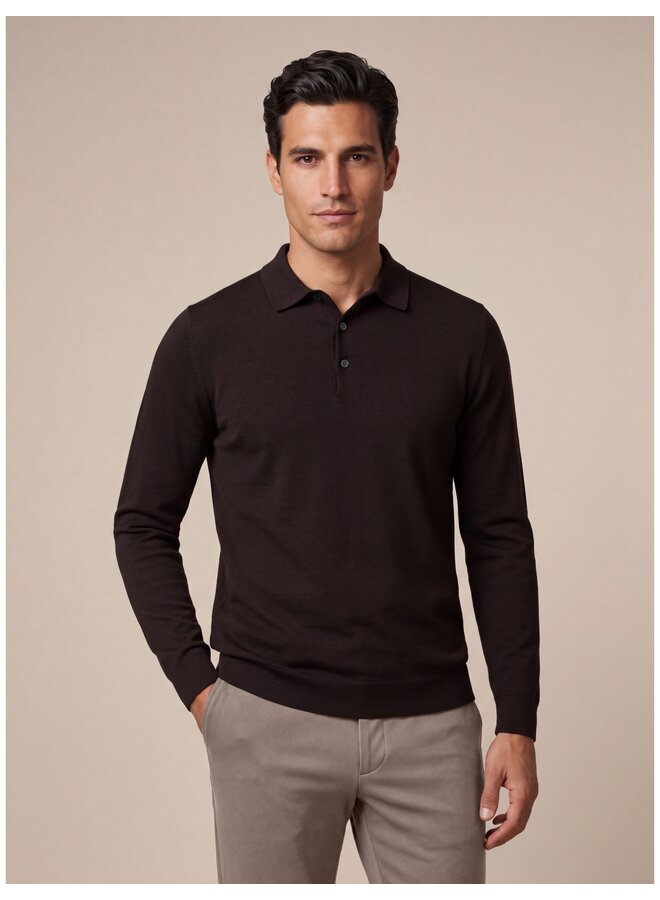 Milacio Polo 116265023-898000 Donkerbruin