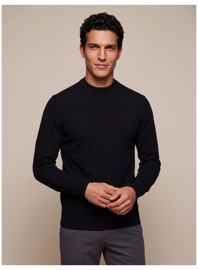 Milacio Turtle Neck Trui 118265005-999000 Zwart