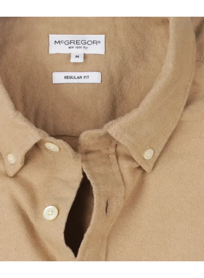 Overhemd Flanel Oxford MM262.6001.03 Camel