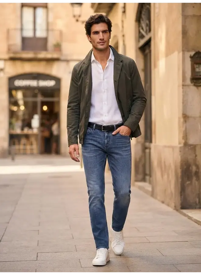Jeans PIPE Super Stretch Regular Fit 4817 1572 Col. 898 Navy