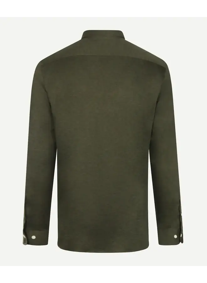 Overhemd Stretch Piqué MM262.6001.01 Dark Olive