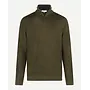 Zip Mock Trui Katoen-Kasjmier MM262.1204.01 Dark Olive