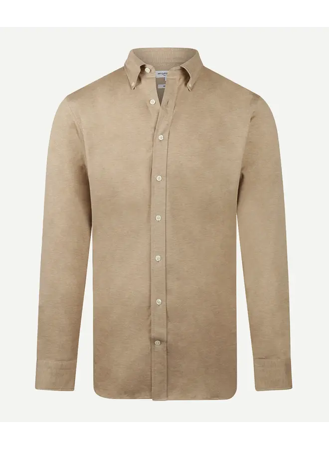 Overhemd Stretch Piqué MM262.6001.01 Sand