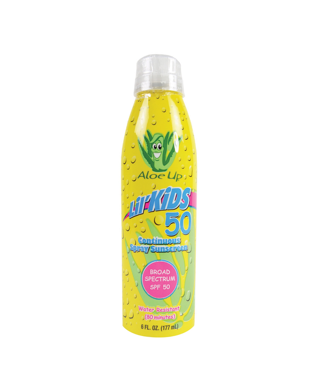 Aloe Up Aloe Kote SPF 50 Lil’Kids 177ml Spray