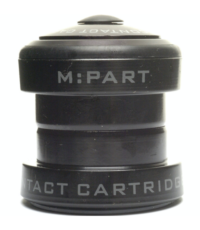 In Line Lo Profile Threadless Headset 1-1/8 Inch Black