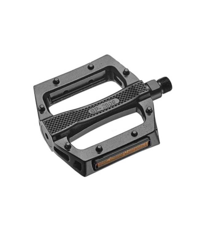 Sealed Bearing Platform Alloy Pedals Black 9/16Inch (Pair)