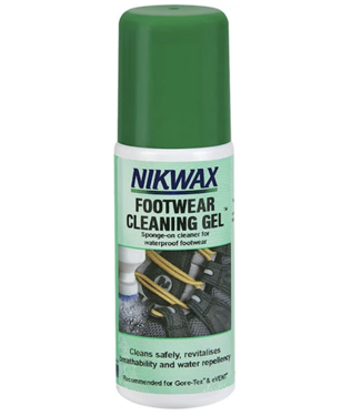 Nikwax Footwear Cleaning Gel 125ml Sponge-On