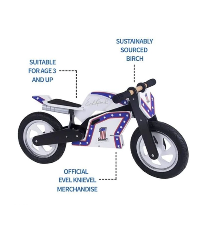 Kiddimoto Evel Knievel Balance Bike