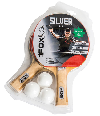 Fox TT Silver 2 Player Table Tennis Set