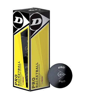 Dunlop Pro Racket Balls Box of 3