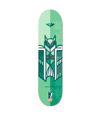 Fracture x Jono Wood Green Deck 8.25