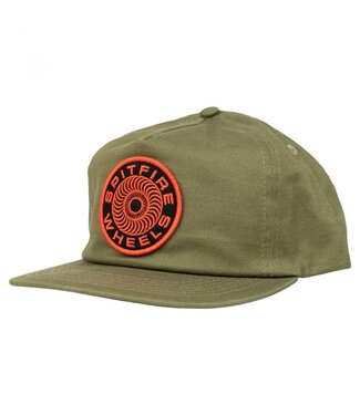 Thunder Spitfire Snapback Classic 87' Swirl Patch Olive/Red/Black O/S