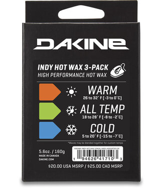 Dakine Indy Hot Wax 3-Pack 160G